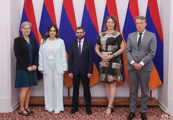 Արուսյակ Մանավազյանը և Վոլոդյա Հակոբյանը հանդիպել են դեսպանների հետ
