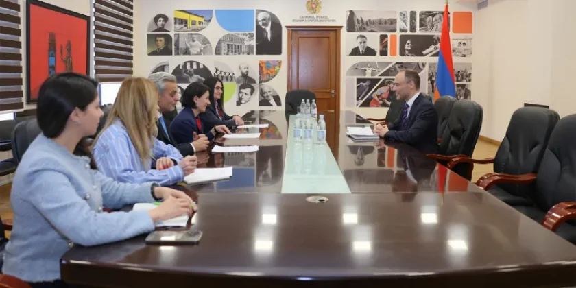 Ժաննա Անդրեասյանն ընդունել է Կենտրոնական և Արևելյան Եվրոպայում Ֆրանկոֆոնիայի միջազգային կազմակերպության ներկայացուցչին