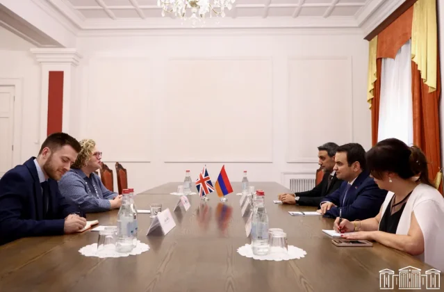 ՀՀ ԱԺ «Ուժեղ Հայաստան» խմբակցությունը հյուրընկալել է ՀՀ-ում Միացյալ Թագավորության դեսպանին | shantnews.am