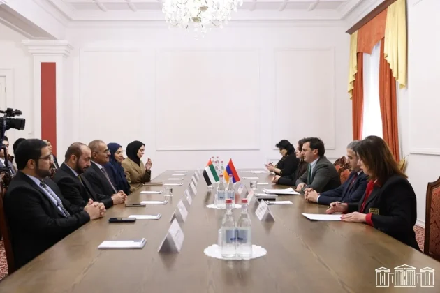 Հայաստանը կարևորում է ԱՄԷ-ի հետ երկկողմ հարաբերությունների կայուն զարգացումը. Հակոբ Արշակյան | armenpress.am